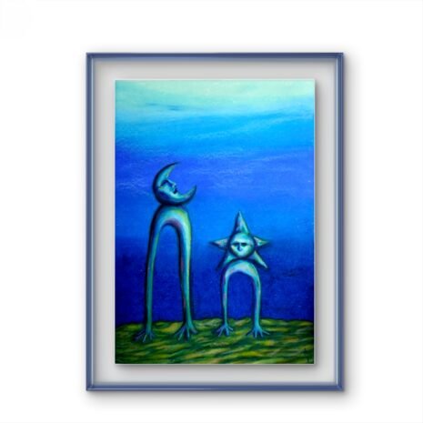 AHORA ESTAMOS CONFUNDIDOS 50 X 70 cm 130gr
