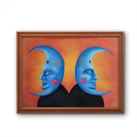 DOS LUNAS 90 x 75 cm 2000gr